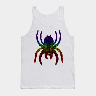 Cross Hatching Tarantula V11 Tank Top